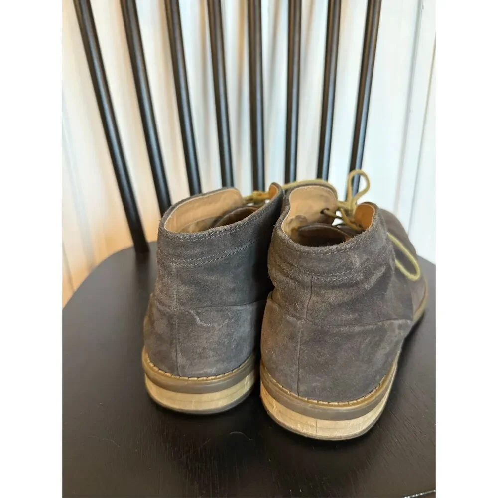 Calvin Klein Wilson grey suede Chukka boot shoe size 12